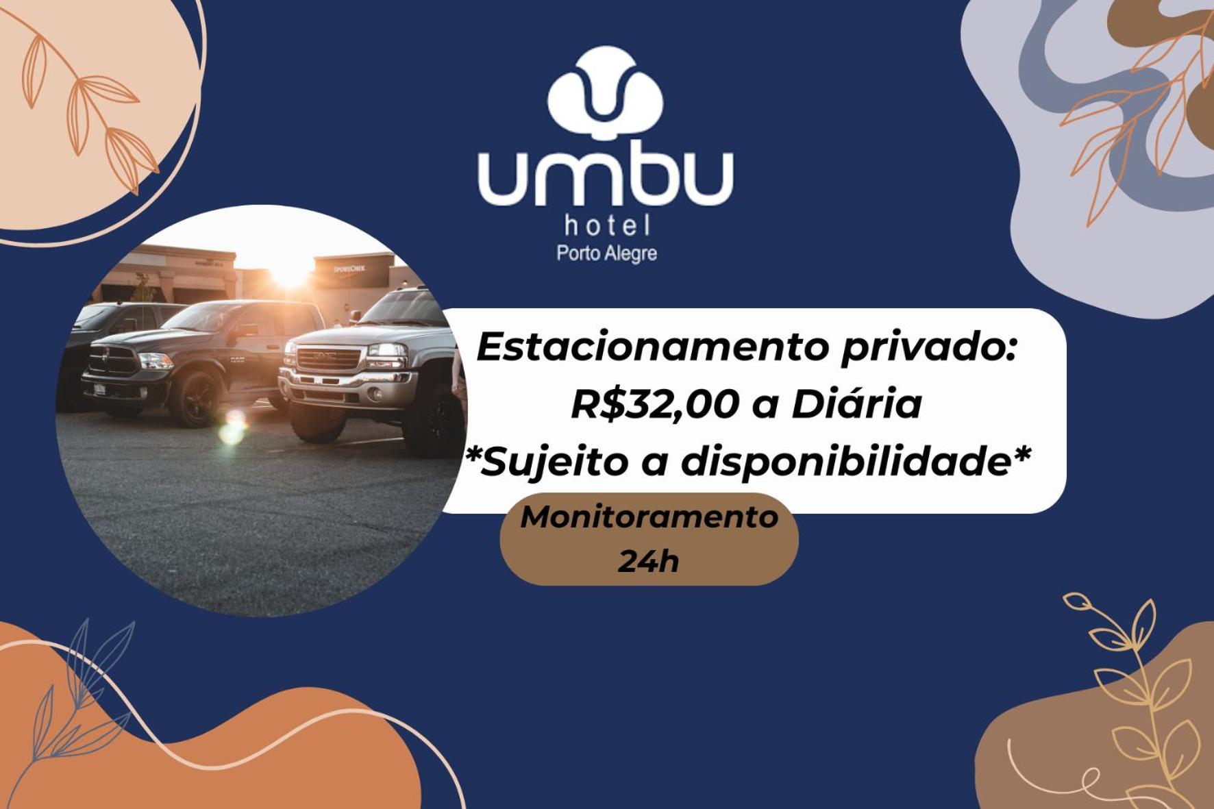 Umbu Hotel Porto Alegre - Centro Historico - Prox Aeroporto 15Min Экстерьер фото